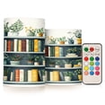 thumbnail image 1 of Yayeee Flameless Candles with Remote Flickering Battery Operated Multi Color Changing, White Shelf, 1 of 7