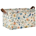 thumbnail image 1 of Yayeee Foldable Storage Basket for Shelves with Handles Waterproof Cloth Bins, Cute Animals, 1 of 7