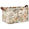 thumbnail image 1 of Yayeee Foldable Storage Basket for Shelves with Handles Waterproof Cloth Bins, Forest Pattern, 1 of 7