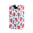 thumbnail image 1 of Yayeee Freestanding Laundry Hamper with Handle Collapsible Large Storage Basket for Clothes, Playful Strawberries, 1 of 7