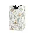 thumbnail image 1 of Yayeee Freestanding Laundry Hamper with Handle Collapsible Large Storage Basket for Clothes, Watercolor Forest Pattern, 1 of 7