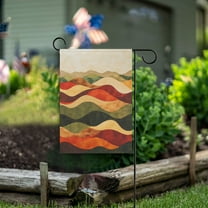 Yayeee Garden Flag 12"x18" Double Sided Outdoor Yard Lawn Holiday Decorations, Abstract Desert Pattern