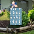 thumbnail image 1 of Yayeee Garden Flag 12"x18" Double Sided Outdoor Yard Lawn Holiday Decorations, Blue Duck Pattern, 1 of 6
