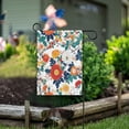 thumbnail image 1 of Yayeee Garden Flag 12"x18" Double Sided Outdoor Yard Lawn Holiday Decorations, Colorful Flowers Pattern, 1 of 6