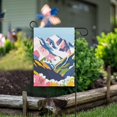 thumbnail image 1 of Yayeee Garden Flag 12" x 18" Double Sided Outdoor Yard Lawn Holiday Decorations, Abstract Mountain, 1 of 6