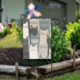 thumbnail image 1 of Yayeee Garden Flag 12" x 18" Double Sided Outdoor Yard Lawn Holiday Decorations, Blue Cute Cats, 1 of 6