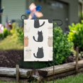 thumbnail image 1 of Yayeee Garden Flag 12" x 18" Double Sided Outdoor Yard Lawn Holiday Decorations, Cute Cartoon Cats, 1 of 6