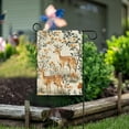 thumbnail image 1 of Yayeee Garden Flag 12" x 18" Double Sided Outdoor Yard Lawn Holiday Decorations, Deer Pattern, 1 of 6