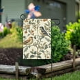 thumbnail image 1 of Yayeee Garden Flag 12" x 18" Double Sided Outdoor Yard Lawn Holiday Decorations, Green Birds, 1 of 6