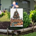 thumbnail image 1 of Yayeee Garden Flag 12" x 18" Double Sided Outdoor Yard Lawn Holiday Decorations, Halloween Trees, 1 of 6