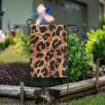 thumbnail image 1 of Yayeee Garden Flag 12" x 18" Double Sided Outdoor Yard Lawn Holiday Decorations, Leopard Pattern, 1 of 6
