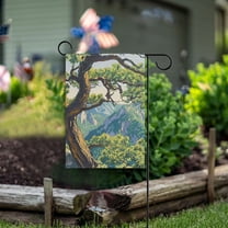 Yayeee Garden Flag 12" x 18" Double Sided Outdoor Yard Lawn Holiday Decorations, Pine Tree