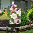 thumbnail image 1 of Yayeee Garden Flag 12" x 18" Double Sided Outdoor Yard Lawn Holiday Decorations, Pink Raspberries, 1 of 6