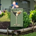 thumbnail image 1 of Yayeee Garden Flag 12" x 18" Double Sided Outdoor Yard Lawn Holiday Decorations, Retro Martinian, 1 of 6