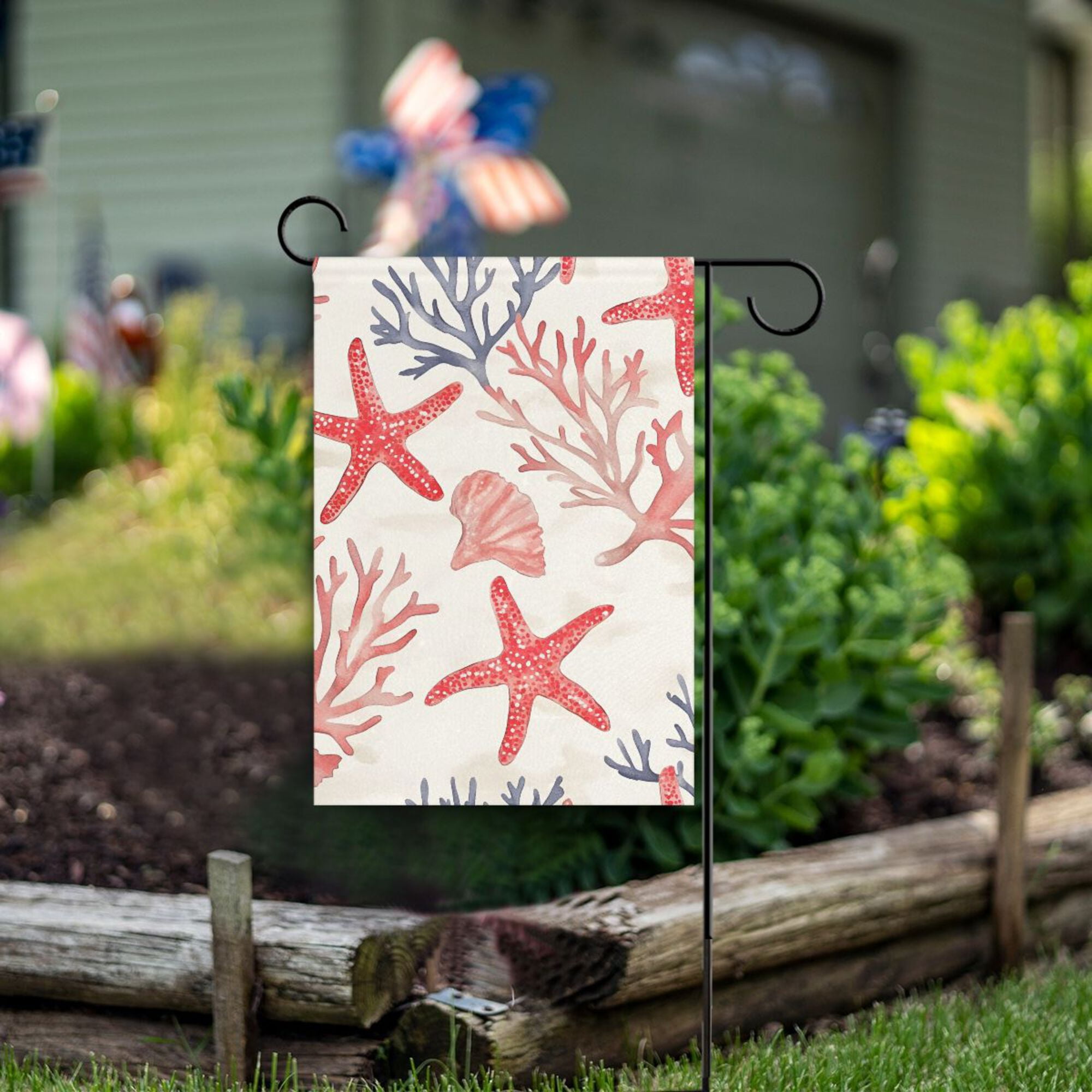 Yayeee Garden Flag 12" x 18" Double Sided Outdoor Yard Lawn Holiday ...