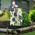thumbnail image 1 of Yayeee Garden Flag 28"x40" Double Sided Outdoor Yard Lawn Holiday Decorations, Navy Flower, 1 of 6