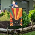 thumbnail image 1 of Yayeee Garden Flag 28" x 40" Double Sided Outdoor Yard Lawn Holiday Decorations, Black Cat, 1 of 6