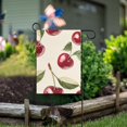 thumbnail image 1 of Yayeee Garden Flag 28" x 40" Double Sided Outdoor Yard Lawn Holiday Decorations, Cute Cherry, 1 of 6