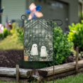 thumbnail image 1 of Yayeee Garden Flag 28" x 40" Double Sided Outdoor Yard Lawn Holiday Decorations, Cute Ghosts Playing, 1 of 6