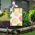 thumbnail image 1 of Yayeee Garden Flag 28" x 40" Double Sided Outdoor Yard Lawn Holiday Decorations, Grapefruit Slices, 1 of 6