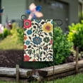 thumbnail image 1 of Yayeee Garden Flag 28" x 40" Double Sided Outdoor Yard Lawn Holiday Decorations, Vibrant Floral, 1 of 6