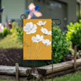 thumbnail image 1 of Yayeee Garden Flag 28" x 40" Double Sided Outdoor Yard Lawn Holiday Decorations, White Flowers, 1 of 6