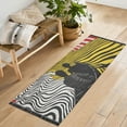 thumbnail image 1 of Yayeee Runner Rug for Bedroom 2'x6' Machine Washable Hallway Non Slip Mat, Abstract Boat, 1 of 8