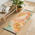 thumbnail image 1 of Yayeee Hallway Runner Rug 2'x6' Non Slip Machine Washable with Rubber Backing, Abstract Floral Art, 1 of 8