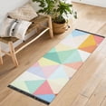 thumbnail image 1 of Yayeee Runner Rug for Bedroom 2'x6' Machine Washable Hallway Non Slip Mat, Abstract Geometric, 1 of 8