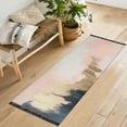 thumbnail image 1 of Yayeee Runner Rug for Bedroom 2'x6' Machine Washable Hallway Non Slip Mat, Abstract Landscape, 1 of 8