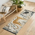 thumbnail image 1 of Yayeee Runner Rug for Bedroom 2'x6' Machine Washable Hallway Non Slip Mat, Animals in A Forest Pattern, 1 of 8