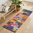 thumbnail image 1 of Yayeee Runner Rug for Bedroom 2'x6' Machine Washable Hallway Non Slip Mat, Art Buildings, 1 of 8