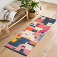 thumbnail image 1 of Yayeee Runner Rug for Bedroom 2'x6' Machine Washable Hallway Non Slip Mat, Art Geometric, 1 of 8