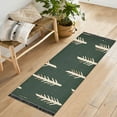 thumbnail image 1 of Yayeee Runner Rug for Bedroom 2'x6' Machine Washable Hallway Non Slip Mat, Beige Plants, 1 of 8