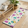 thumbnail image 1 of Yayeee Runner Rug for Bedroom 2'x6' Machine Washable Hallway Non Slip Mat, Beige Retro Pattern, 1 of 8