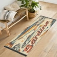 thumbnail image 1 of Yayeee Hallway Runner Rug 2'x6' Non Slip Machine Washable with Rubber Backing, Beige Sardines Pattern, 1 of 8