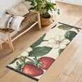 thumbnail image 1 of Yayeee Runner Rug for Bedroom 2'x6' Machine Washable Hallway Non Slip Mat, Beige Strawberry, 1 of 8