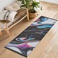 thumbnail image 1 of Yayeee Runner Rug for Bedroom 2'x6' Machine Washable Hallway Non Slip Mat, Black, 1 of 8