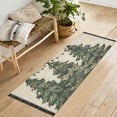 thumbnail image 1 of Yayeee Runner Rug for Bedroom 2'x6' Machine Washable Hallway Non Slip Mat, Christmas Stars, 1 of 8