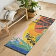 thumbnail image 1 of Yayeee Runner Rug for Bedroom 2'x6' Machine Washable Hallway Non Slip Mat, Colorful Landscape, 1 of 8