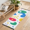 thumbnail image 1 of Yayeee Runner Rug for Bedroom 2'x6' Machine Washable Hallway Non Slip Mat, Colorful Round, 1 of 8