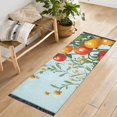 thumbnail image 1 of Yayeee Runner Rug for Bedroom 2'x6' Machine Washable Hallway Non Slip Mat, Colorful Tomatoes, 1 of 8