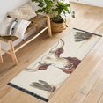 thumbnail image 1 of Yayeee Runner Rug for Bedroom 2'x6' Machine Washable Hallway Non Slip Mat, Cowboy Pattern, 1 of 8