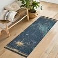 thumbnail image 1 of Yayeee Runner Rug for Bedroom 2'x6' Machine Washable Hallway Non Slip Mat, Dark Star Map, 1 of 8