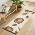 thumbnail image 1 of Yayeee Hallway Runner Rug 2'x6' Non Slip Machine Washable with Rubber Backing, Fall Leaves, 1 of 8