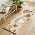 thumbnail image 1 of Yayeee Runner Rug for Bedroom 2'x6' Machine Washable Hallway Non Slip Mat, Fall Mug Pattern, 1 of 8