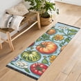 thumbnail image 1 of Yayeee Hallway Runner Rug 2'x6' Non Slip Machine Washable with Rubber Backing, Floral Tomatoes, 1 of 8