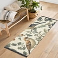 thumbnail image 1 of Yayeee Runner Rug for Bedroom 2'x6' Machine Washable Hallway Non Slip Mat, Green Birds, 1 of 8