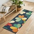 thumbnail image 1 of Yayeee Hallway Runner Rug 2'x6' Non Slip Machine Washable with Rubber Backing, Green Clover Pattern, 1 of 8