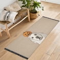 thumbnail image 1 of Yayeee Runner Rug for Bedroom 2'x6' Machine Washable Hallway Non Slip Mat, Halloween Dog, 1 of 8